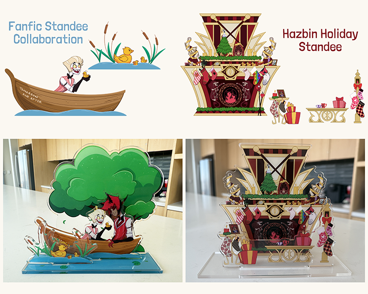 Hazbin Standees