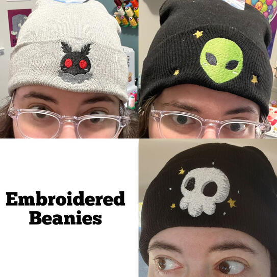Embroidered Beanies